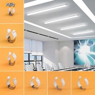 TDJLQ 5Pcs Spring Terry Clip, Fixing Clips Base Tool Lamp Tube Clip,  Clamp Holders With Rubber Prot