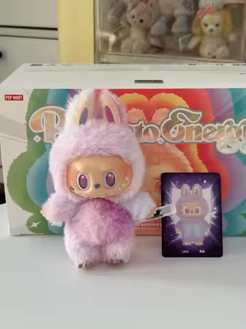 Hot Product PopMart Original Labubu3.0 Big Into Energy Series Plush Blind Box Cute Surprise Bright C