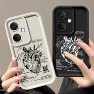 HP Oppo A3x Rubber Softcase - Oppo A3x Embossed Case - Oppo A3x Casing - Case Oppo A3xhp - Silicone 