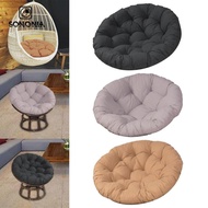 [SONONIA] Replacement Patio Seat Cushion Chair Pads Polyester Round 24x24 inch for Garden Egg Chair