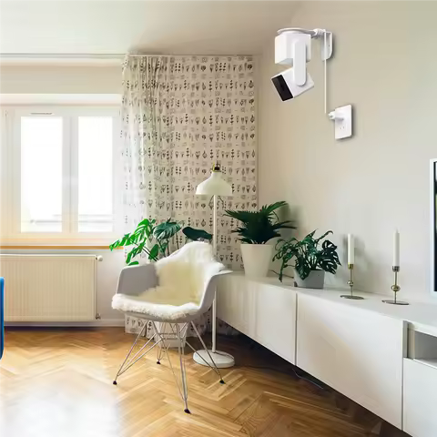 2X Multifunctional Mount Stand Portable Camera Wall Mount Holder For Blink Mini Pan Wyze Cam V2 WYZE