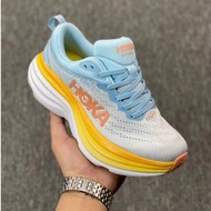 HOKA ONE ONE Bondi 8 Men's and women's Shock Absorbing Road Running Shoes，Casual Sports Shoes，Unisex