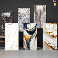 PREVALENT Wall Stickers, Self Adhesive PVC Marble Tiles,  Waterproof 30x60cm Floor Tile Sticker Kitc