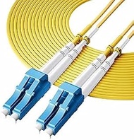 Yonwide Singlemode Lc to Lc Fiber Patch Cable 50m (164 ft), Options: 0.2m-100m, OS2 Fiber Lc to Lc S