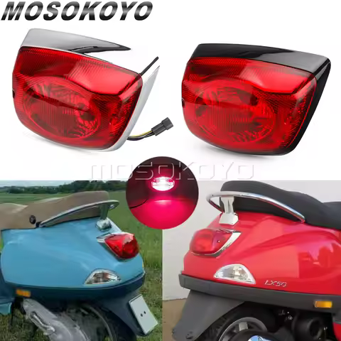 Scooter Rear Brake Stop Taillight For LX50 LX125 LX150 LXV 50 125 150 S 4T 4V LX 125 LX 150 IE 4T LX