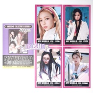 (PHOTOCARD) Aespa MY WORLD SPICY KARINA WINTER GISELLE NINGNING OFFICIAL ALBUM PC PHOTOCARD TRADING CARD zine AESPA MY WORLD SPICY KARINA WINTER GISELLE NINGNING OFFICIAL ALBUM PC TRADING CARD PHOTOCARD