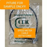 (CDK)AE92,AE101(SHORT 10.5") SPEED METER CABLE 83710-12460