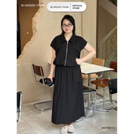 BIGSIZE box bag wind Set - 25HYBD111 - [BU Bigsize Young]