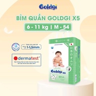 Bỉm Goldgi Nhật Goldgi X5 Goldgi - Tã Dán quần các Size - Childs_day