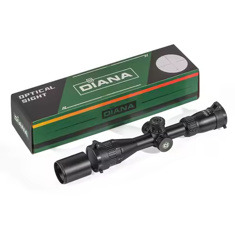 DIANA 3-9X32 AOE Rifle Scope with Red Green Illuminated Cross Hunting Tactical Optical Scope Range A