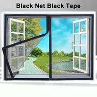 Mosquito Net Zipper Window Mosquito Net Anti-mosquito Netting Self-adhesive Sewed Window Screen Anti