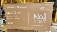 TOSHIBA 43吋 Smart 4K Google TV