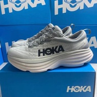 📣Hoka One One Bondi 8 班代8 跑步鞋 灰色 男女同款🔥