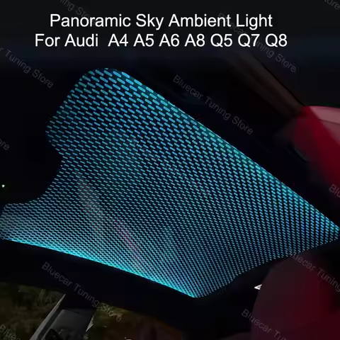 Panoramic Sky Ambient Light For Audi A4 A5 A6 A8 Q5 Q7 Q8，For Audi Roof Window Ambient Lights OEM 30