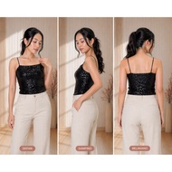 Ilona - Emma Kemben Tank Top Sequin/ Luxury Sequin 825