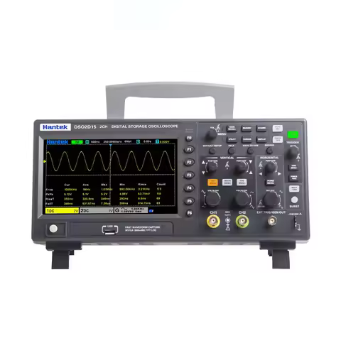 Hantek DSO2C10 DSO2C15 DSO2D10 DSO2D15 Digital Oscilloscope 2 Channels 100Mhz/150Mhz Storage Oscilos