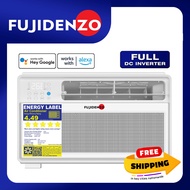 Fujidenzo 1.0 HP Full DC Premium Inverter Window-Type Aircon IWAR103T (Compact)