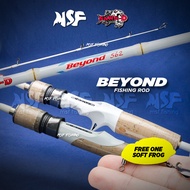 [MSF] Sawa-D Beyond Fishing Rod | Joran Pancing Memancing Bait Casting BC Spinning Haruan Toman