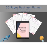 Digital Business Planner PDF | Instant Download for Easy Organization