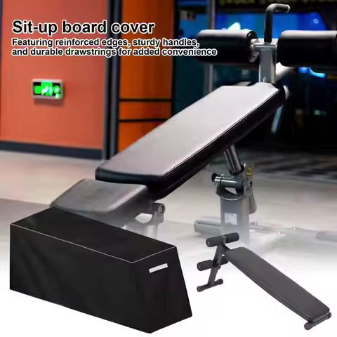 Workout Bench Cover Waterproof Outdoor Dust Shield Sit-up Board Protector Cover Weight Bench Covers 