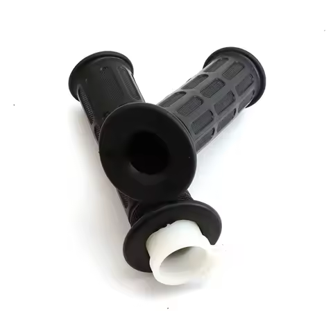 1Pair 7/8" 22mm Motorcycle Handle Throttle Grip for Yamaha Dirt Pit Bike DT100 DT125 MX100 PW80 - Mo
