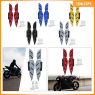 [tenlzsp9] Motorcycle Floorboards Male Nonslip Accessories Foot Pedal Plate Easy Installation Replacement Foot Pegs for Xmax300