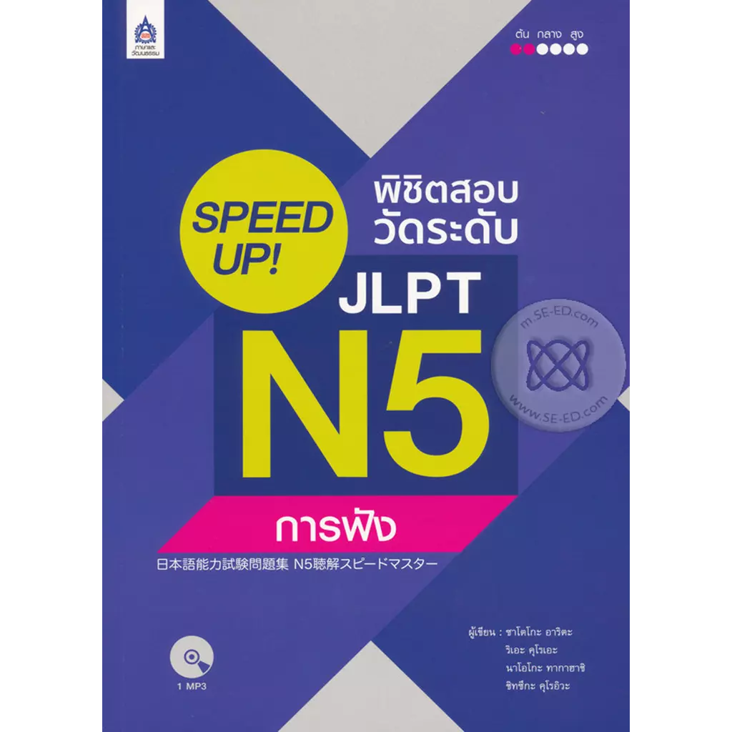 SPEED UP! พิชิตสอบวัดระดับ JLPT N5 การฟัง +MP3