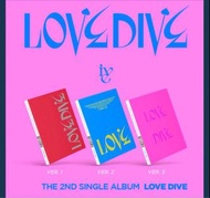 Love dive IVE全新未拆 red ver