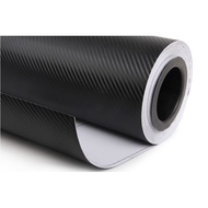 3D Carbon Fibre Vinyl Wrap Film Car Sticker ⚡READYSTOCK⚡152x152CM (5x5feet)