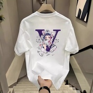 American Style Cool And Stylish Pure Cotton Short Sleeved T-Shirt For Young Men And Women, Summer In