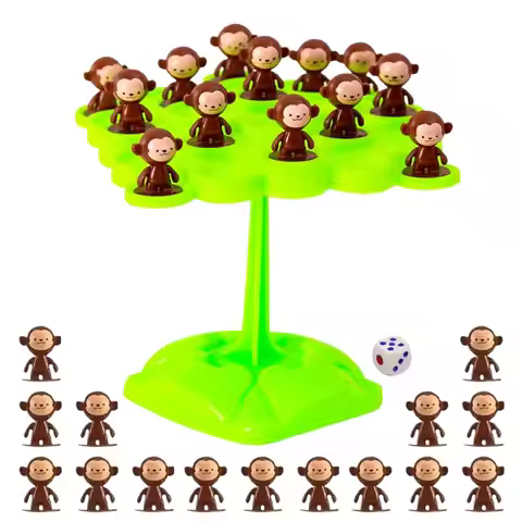 Monkey Balance Tree Focus Balance Training Children's Toys Parent Child Interactive Board Game Presc