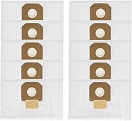 VB090F Fleece Filter Dust Bags for Bosch VAC090A, VAC090AH, VAC090S - 10pcs, White - 21.25"L x 16.5"