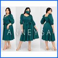 △ ☌ ◿ ANA MIDI PLUS SIZE *No Free Mask* neoprene formal gown dress wedding kasal debut ninang
