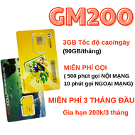 ( SIM RẺ ) Sim 4G Mobifone G-mobile - SIm Bộ Công An - Sóng Khỏe Sóng Khỏe Giá rẻ - Chỉ từ 35k/thá