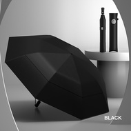 Large Folding Windproof Umbrella Luxury Golf Rain Umbrella Men Business Style 2 Fold Automatic Umbre