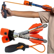Toy Rocket Launcher for Kids: Outdoor Toys Slingshot Rocket Launchers - Best 6-10 Year Old Boy Gifts