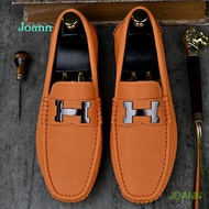 Big Size：38~48 Men's Casual Loafers Shoes Commuting Work Shoes Summer Men's Leather Shoes