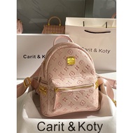 Canson K ck Brand Popular Pink Backpack Women 2026 New Style High-End Rivet Travel Backpack