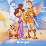 Disney Hercules children's animated western film DVD cassette (1997)