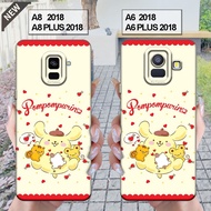 Samsung A6 2018 Case | A6 PLUS 2018 - Samsung A8 2018 | A8 PLUS 2018 _Clear black silicone casing