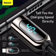 Visible High Power Fast Charging Type-C Cable(Tell you the charging Speed Directly)-Baseus PD  ⚡   ️
