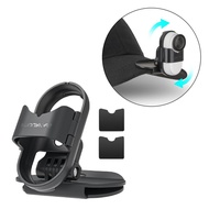 [mcfsnzwtxz1bw] Sport Camera Hat Clip 360 Rotary Adjustable Part Travel Action Camera Clip Holder Fi