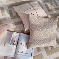 Texdream Attitude Millennium Pink Rabbit Fur Pillow ins Nordic Light Luxury Pillowcase Simple Living