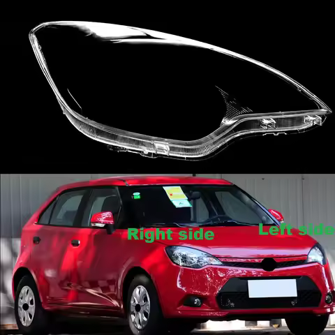 Headlamp Lens For MG 3 MG3 2011 2012 2013 2014 2015 2016 Plastic Transparent Shell Headlight Cover R