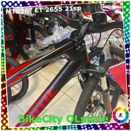 sepeda gunung mtb26 EXOTIC ET 2655 21sp Steel Disc Brake GRATIS