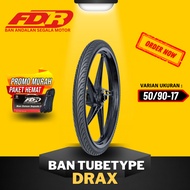 FDR TUBETYPE DRAX FDR 50 TIRE/ 90-17 FDR TUBETYPE TIRE/ OUTER TIRE/ FDR DRAX MOTORCYCLE TIRE/