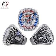 NBA2025 Thunder Championship Ring Oklahoma Thunder MVP Basketball Ring