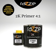 2K Medium High Solid 4: 1 Fast Dry PRIMER for Automotive / Car / Motorcycle / DIY Spraying - RAZZE