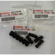 100% ORIGINAL- YAMAHA RXZ 135 CYLINDER  BLOCK GROMET RUBBER SET (1 BIG & 4 SMALL) -583-11127-10