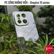 Borderless Case for Oneplus 15, Oneplus 13/ 13R/ Oneplus 13T Transparent Hard PC, No Yellowing, Came
